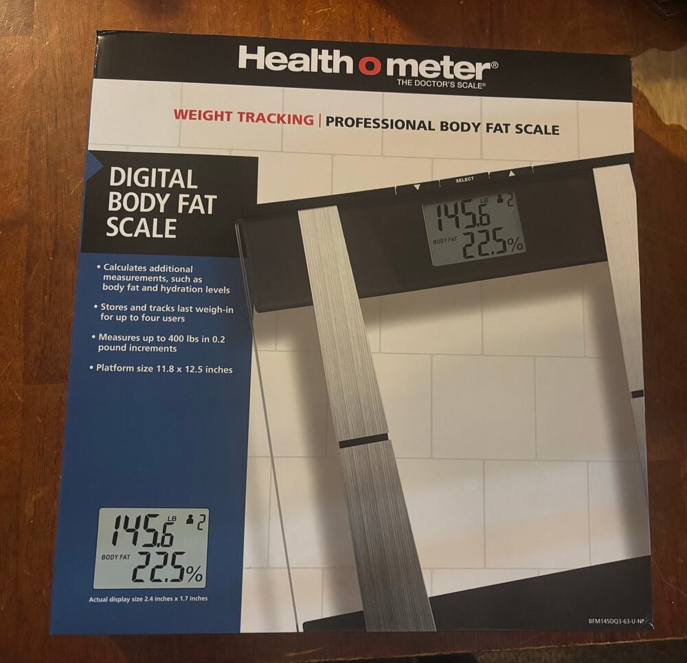 Brand New Health o meter Professional Digital Body Fat Scale